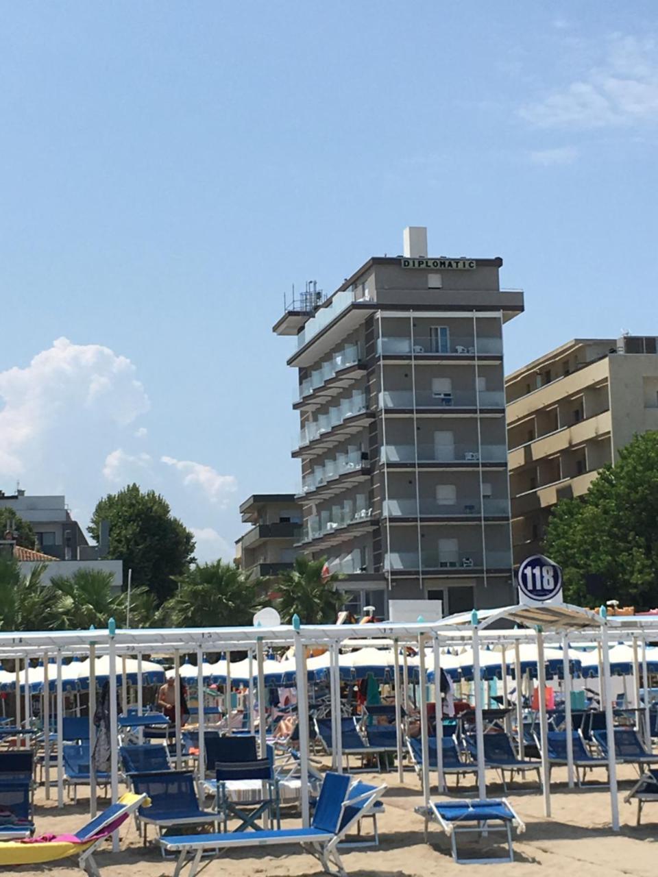 Hotel Diplomatic Riccione Exteriér fotografie